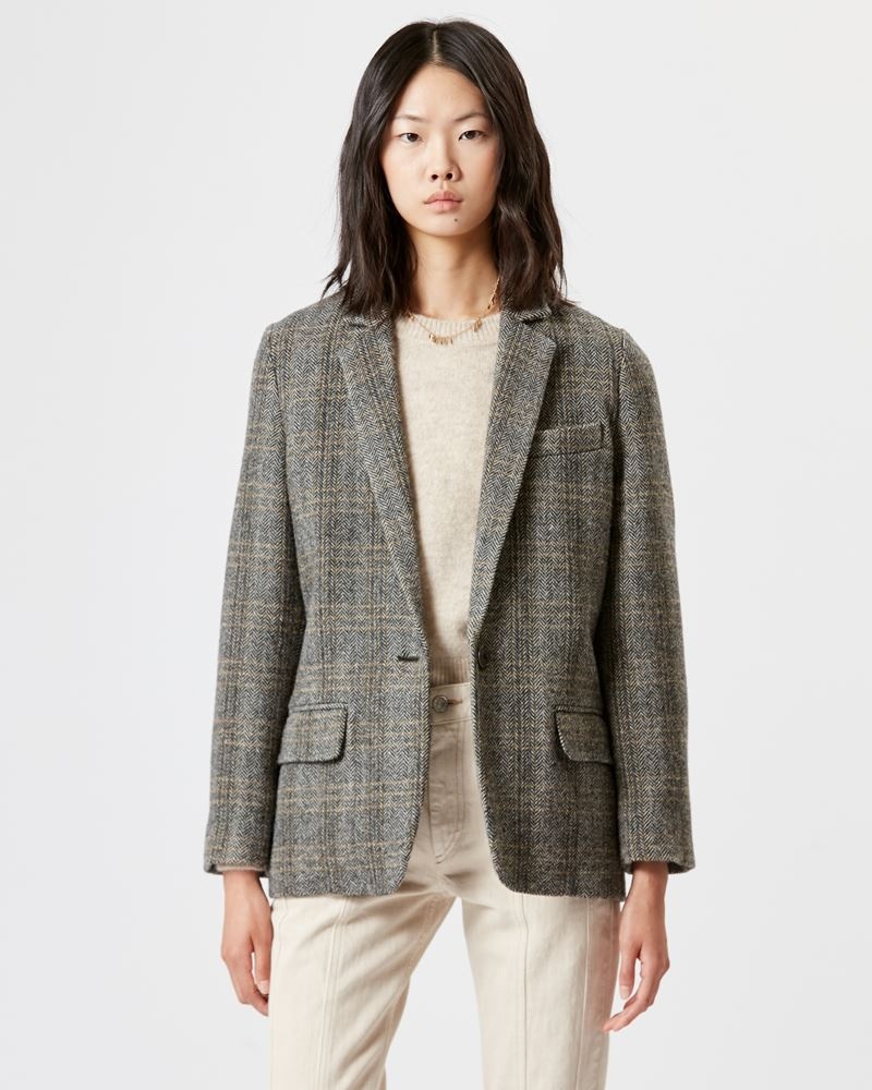 Isabel Marant Étoile CHARLYNE WOOL JACKET | REVERSIBLE