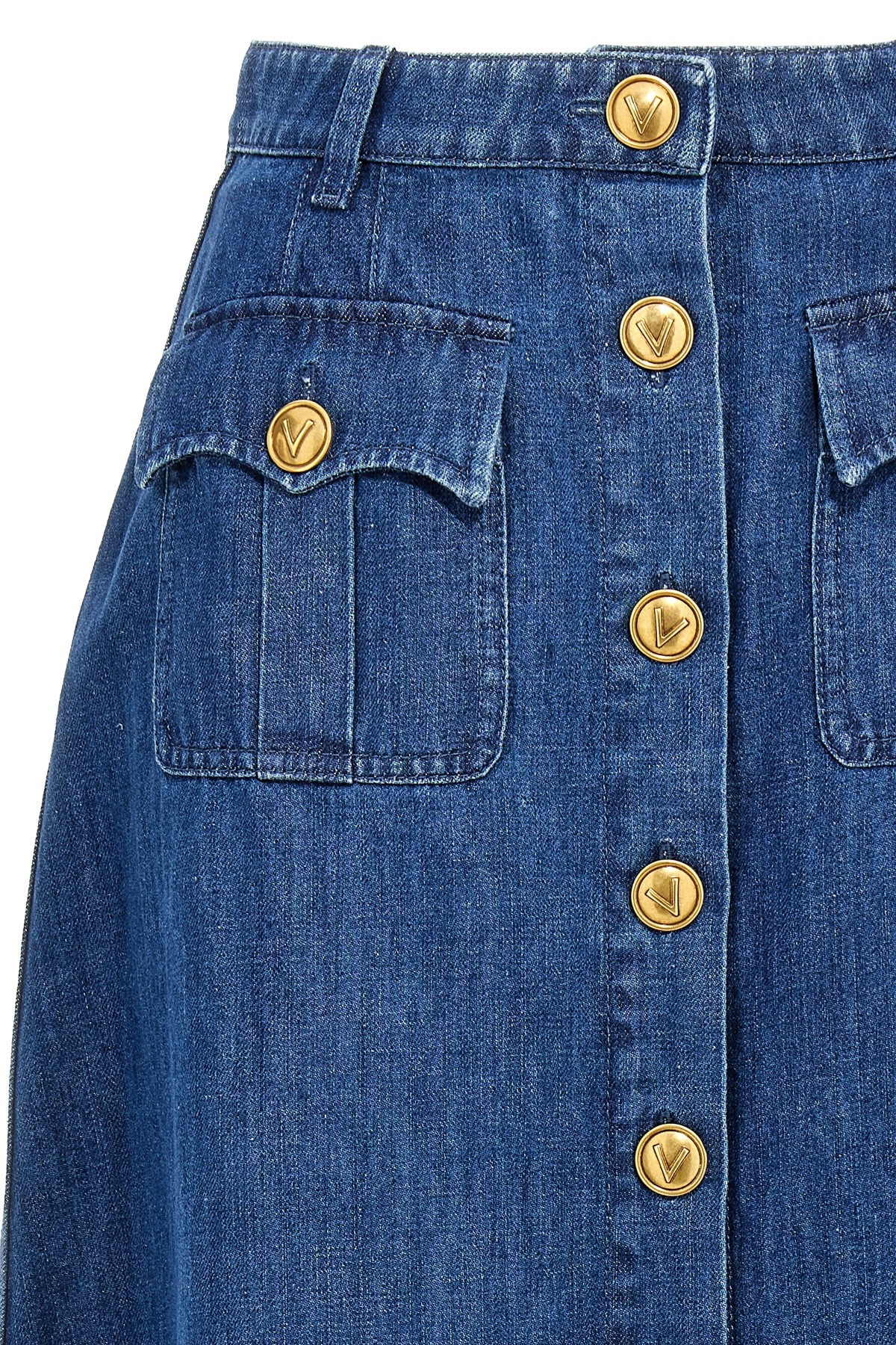 Valentino Garavani denim skirt - 3