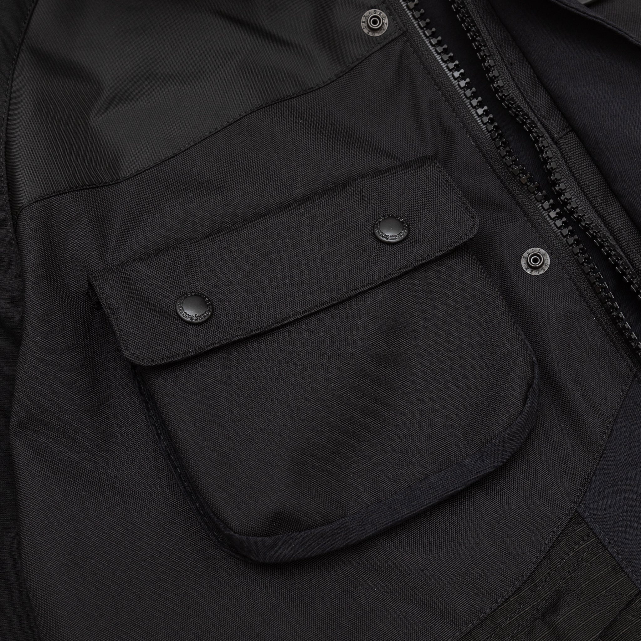 COTTON NYLON RIP-STOP CANVAS JACKET - 7