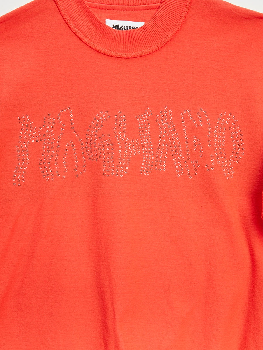 Magliano | Studded Magliano Tee Poppy Red - 7