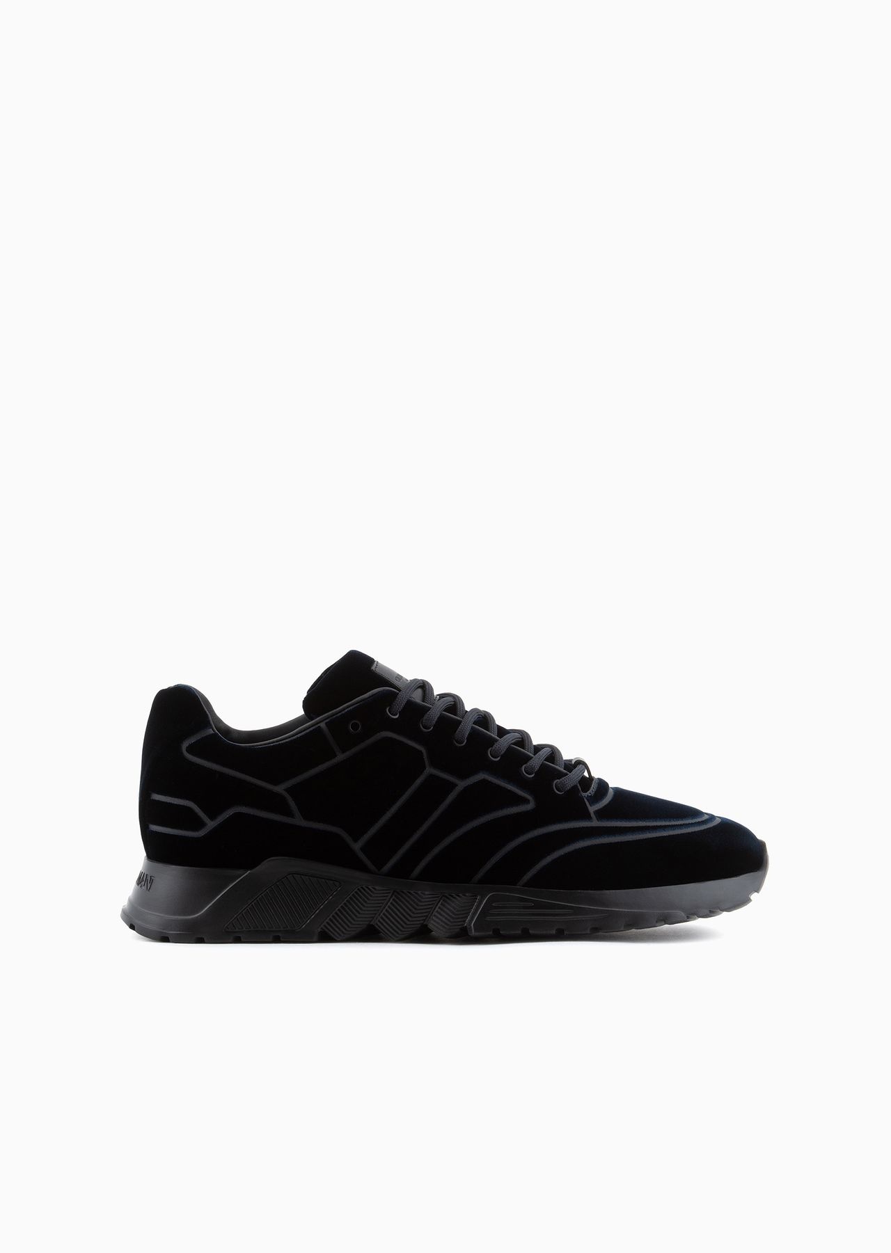 Velvet sneakers - 1