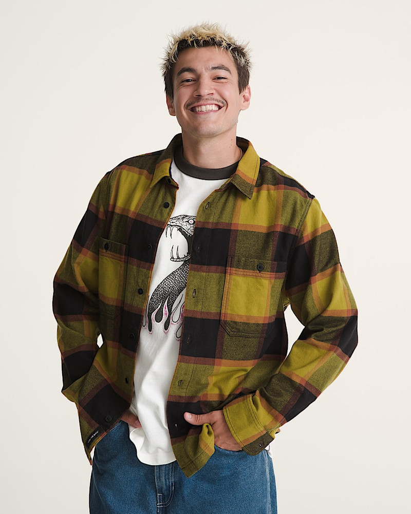 Larkspur Plaid Flannel Shirt 3