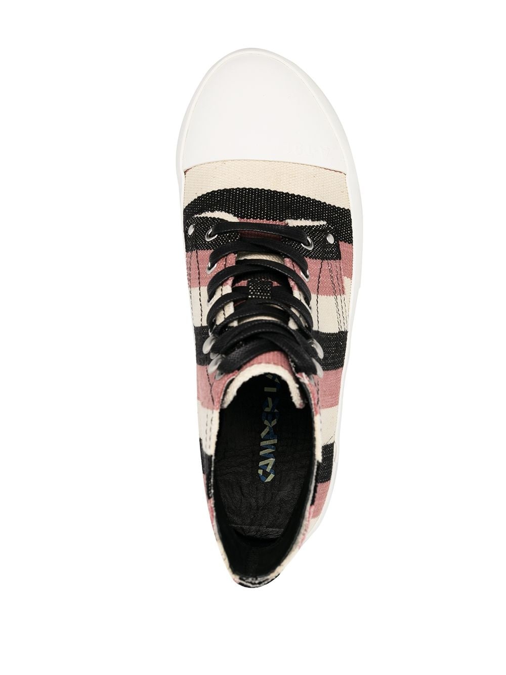 Traktori striped ankle boots - 4