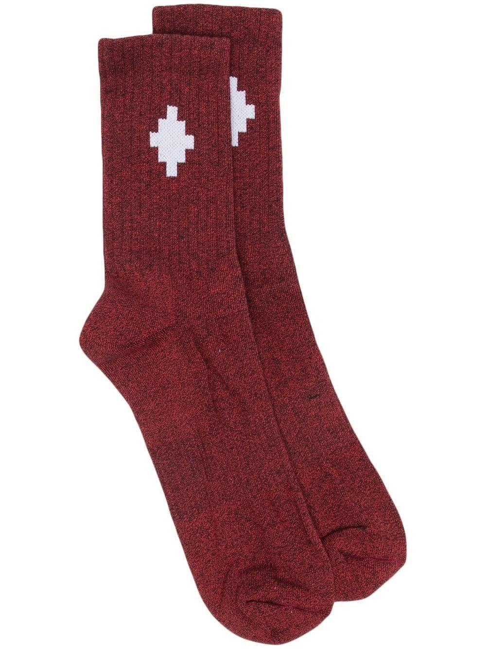 RIBBED LOGO SOCKS - 3
