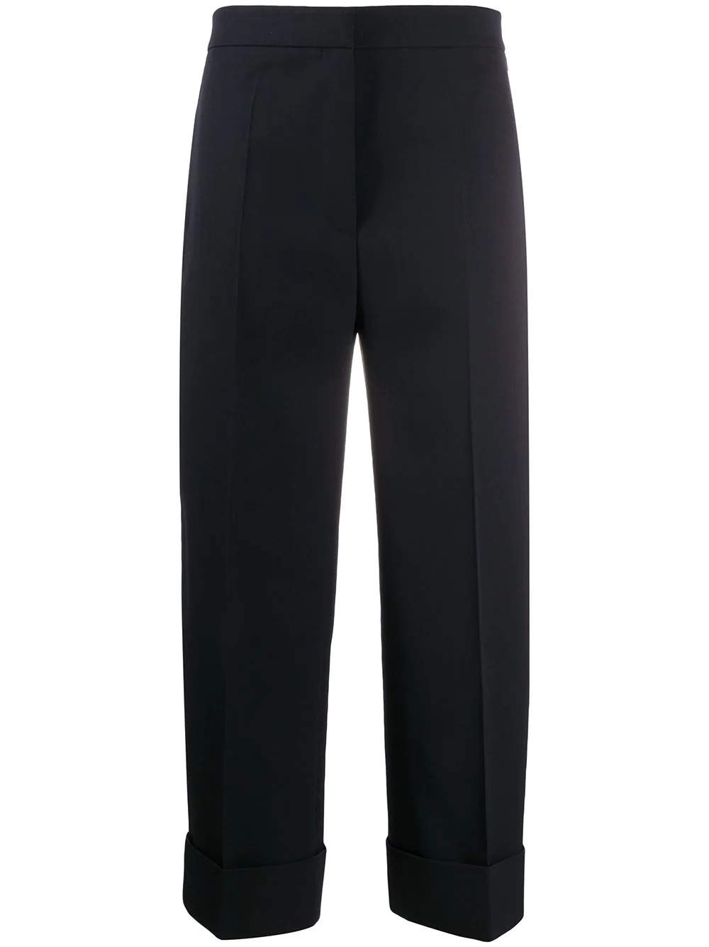 cropped tailored trousers - 1