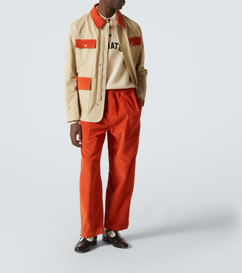 BODE Cotton corduroy straight pants outlook