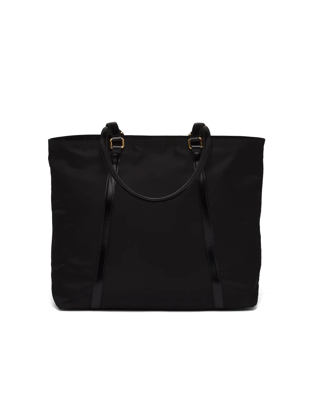 Saffiano leather and nylon tote - 4