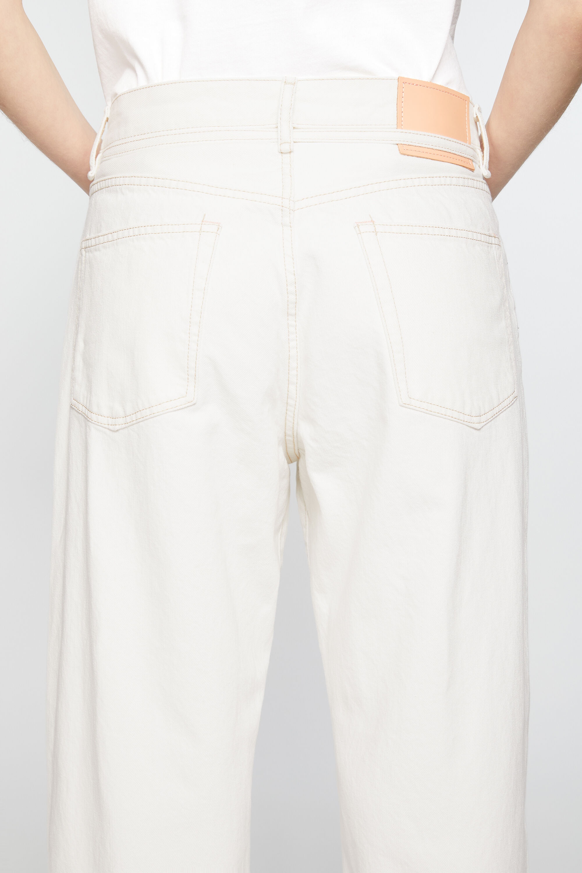 Loose fit jeans - 1991 Toj - Off white - 6