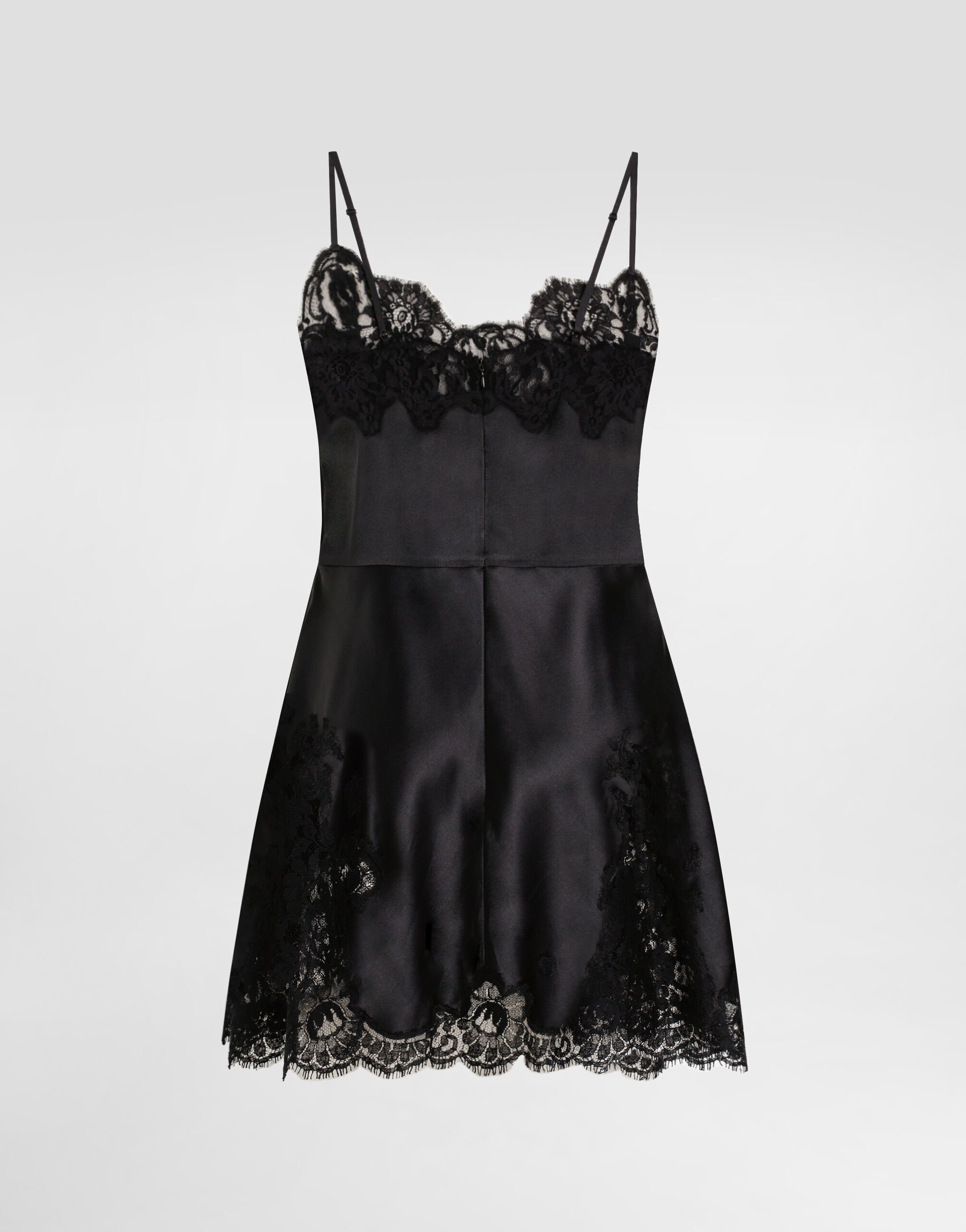 Stretch satin dress - 7