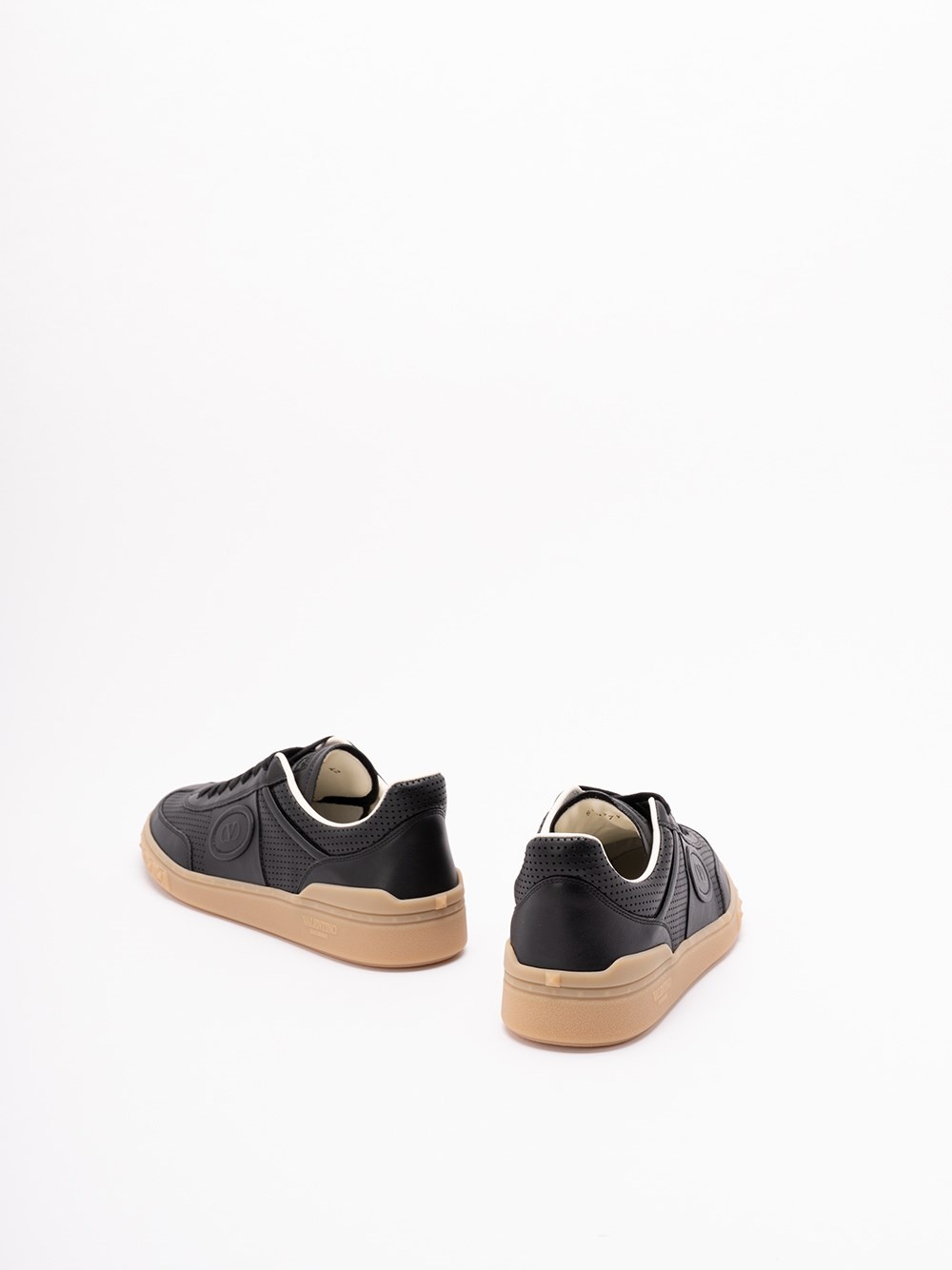 `Upvillage` Leather Sneakers - 3