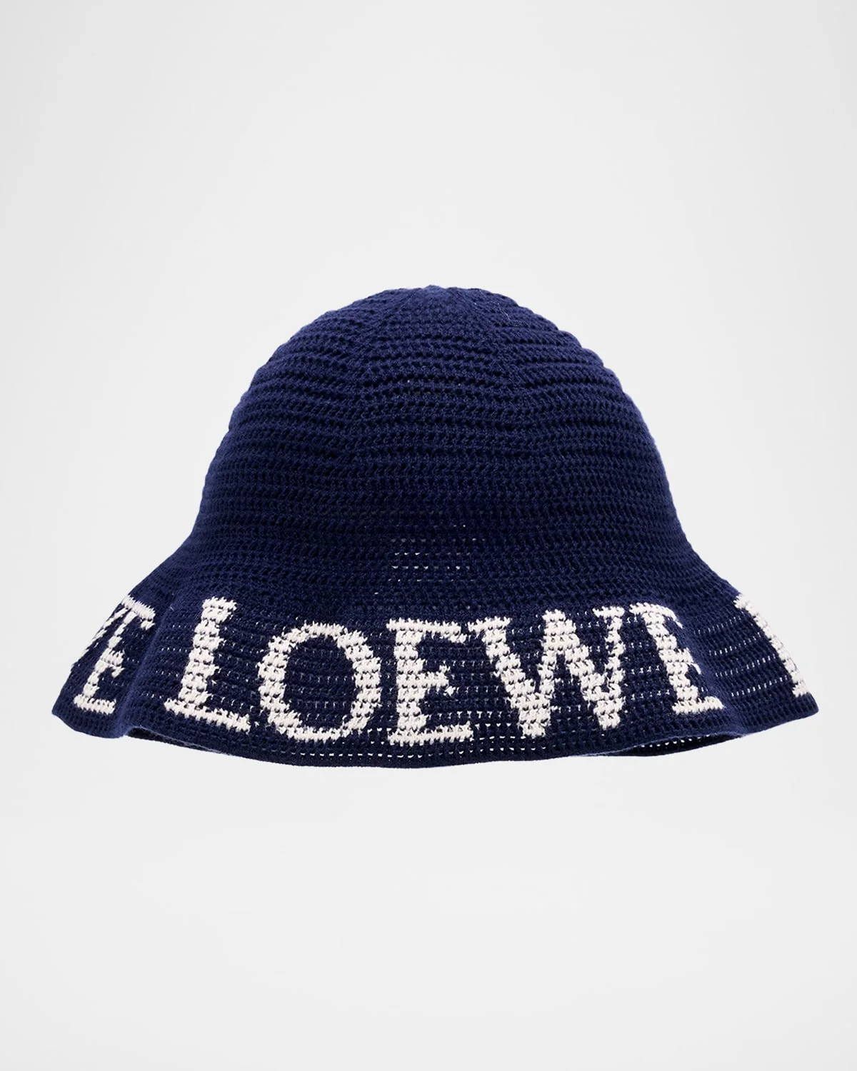 Logo Knit Bucket Hat - 1
