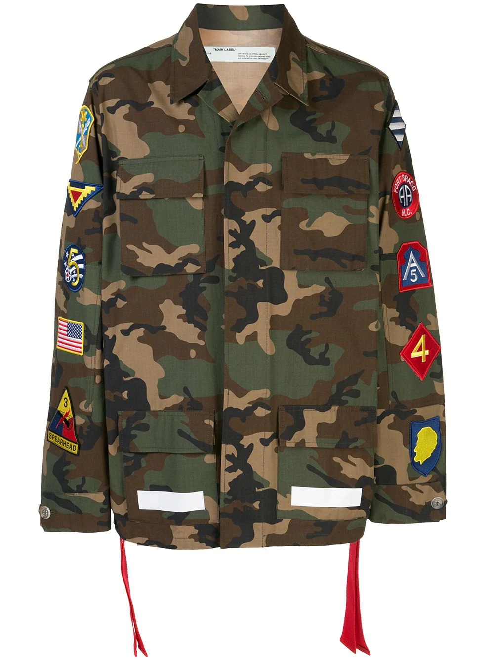 camouflage field jacket - 1