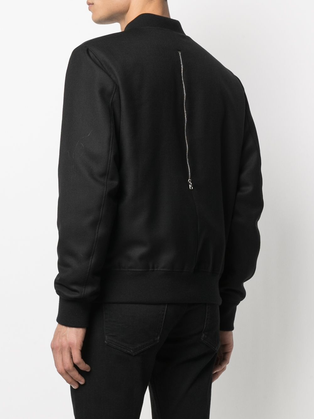 zip-detail jacket - 4