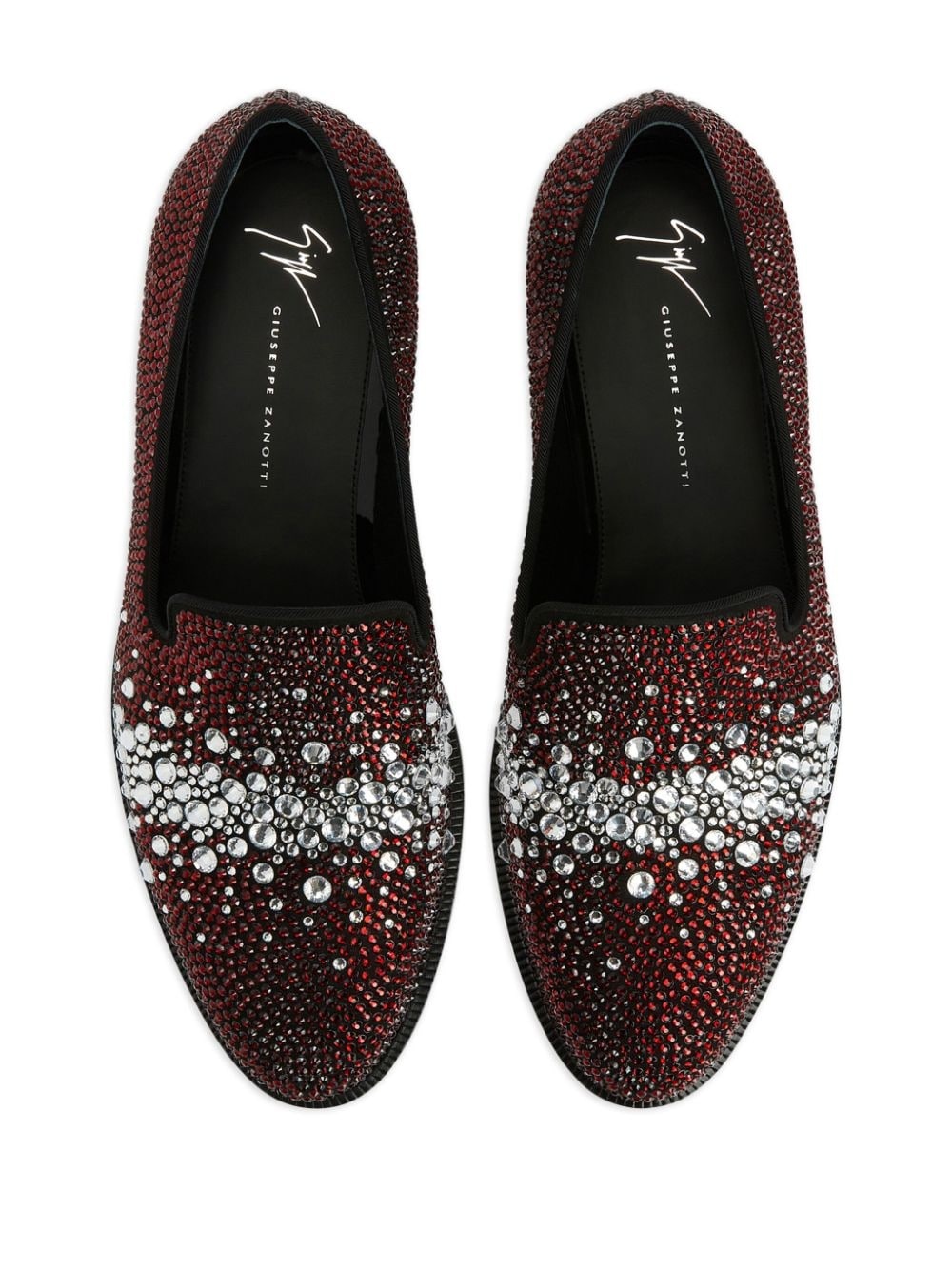 Marthinique crystal-embellished loafers - 4