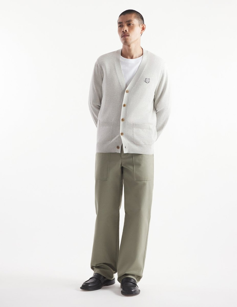 Maison Kitsuné BOLD FOX HEAD PATCH REGULAR CARDIGAN outlook