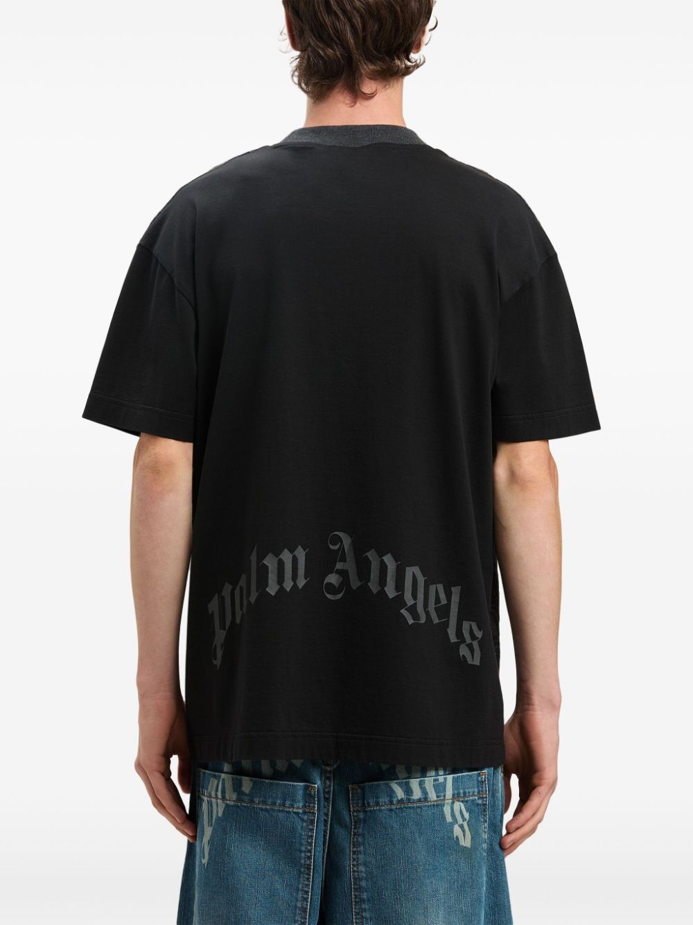 Palms curved logo t-shirt - 5