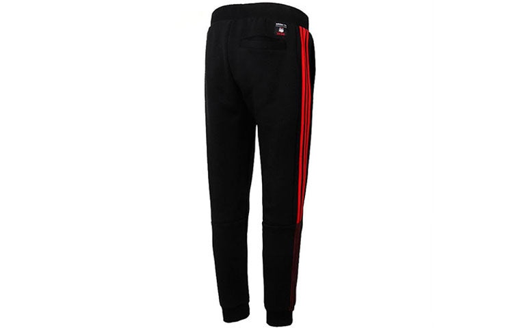 adidas neo Side Stripe Bundle Feet Sports Pants Black GP5747 - 2