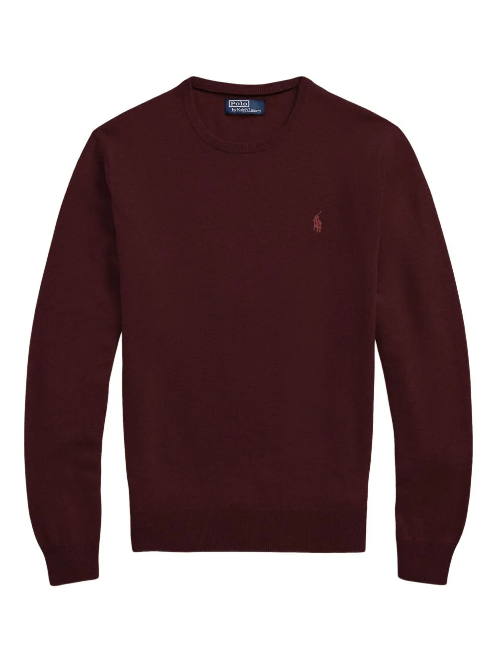 crew-neck knit sweater - 1