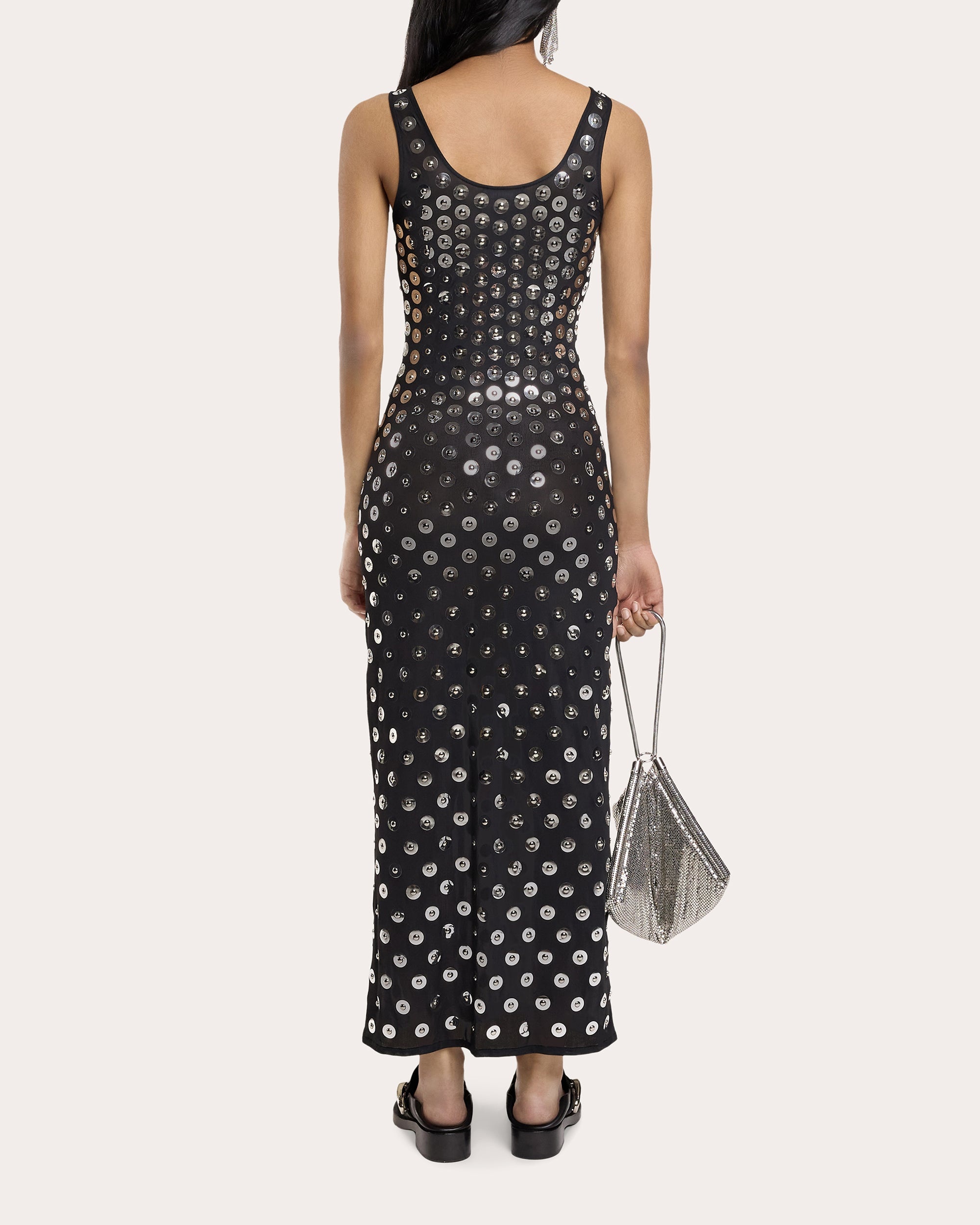 Smocked Printed Crepe Maxi Dress - 3