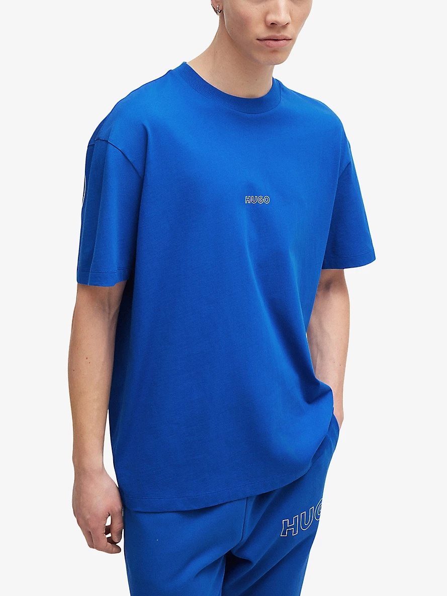 Logo-print relaxed-fit cotton T-shirt - 3