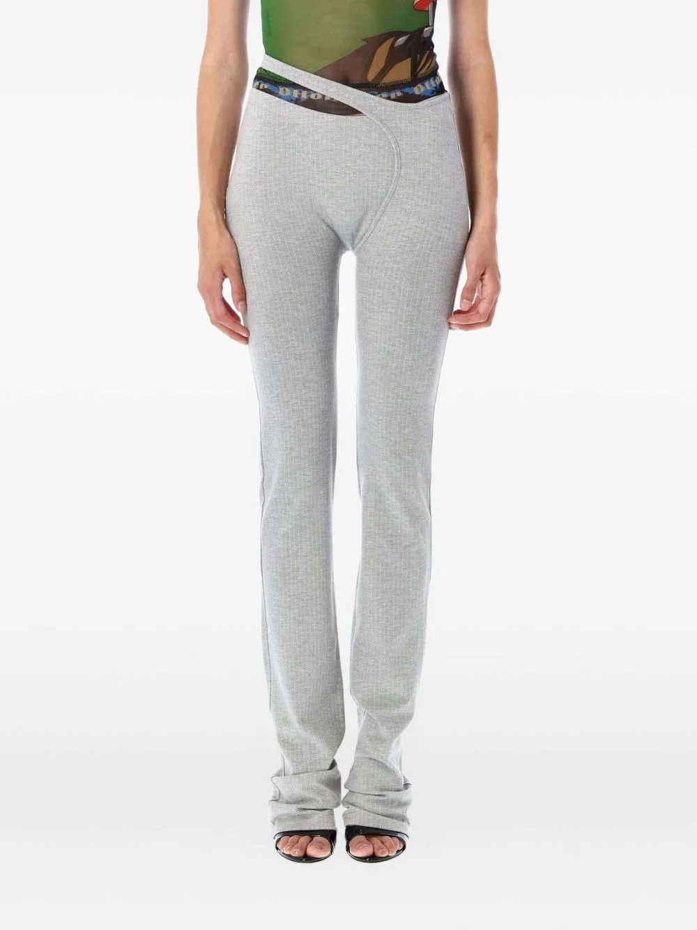 Ada cut-out pinstripe leggings - 1