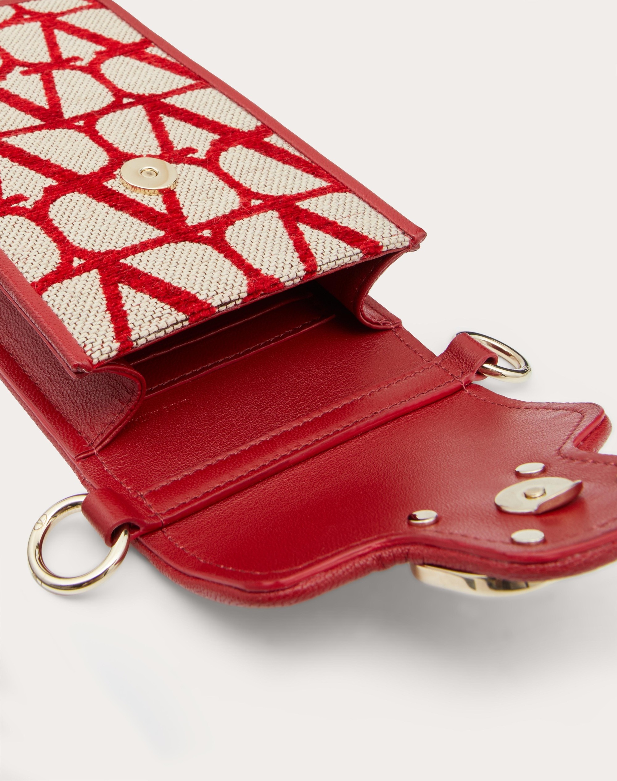 LOCÒ TOILE ICONOGRAPHE PHONE CASE WITH CHAIN - 6