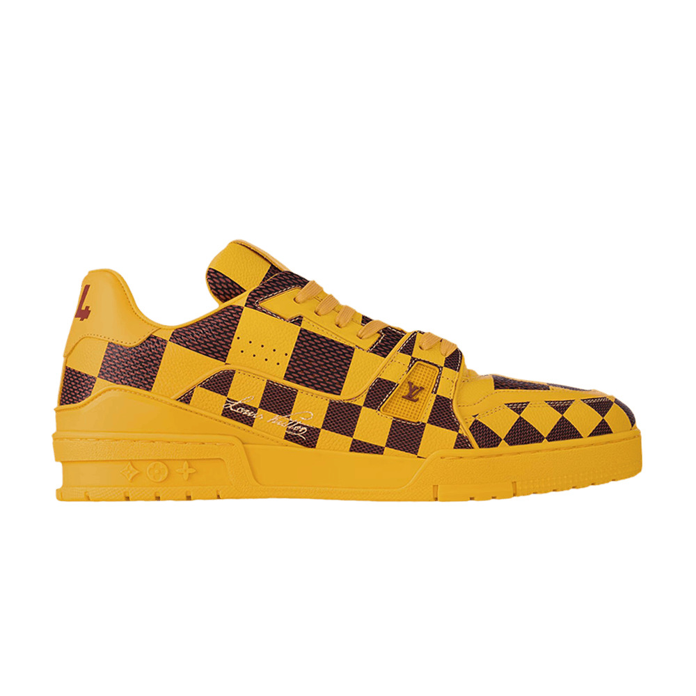 Louis Vuitton Trainer 'Damier Pop - Yellow' - 1