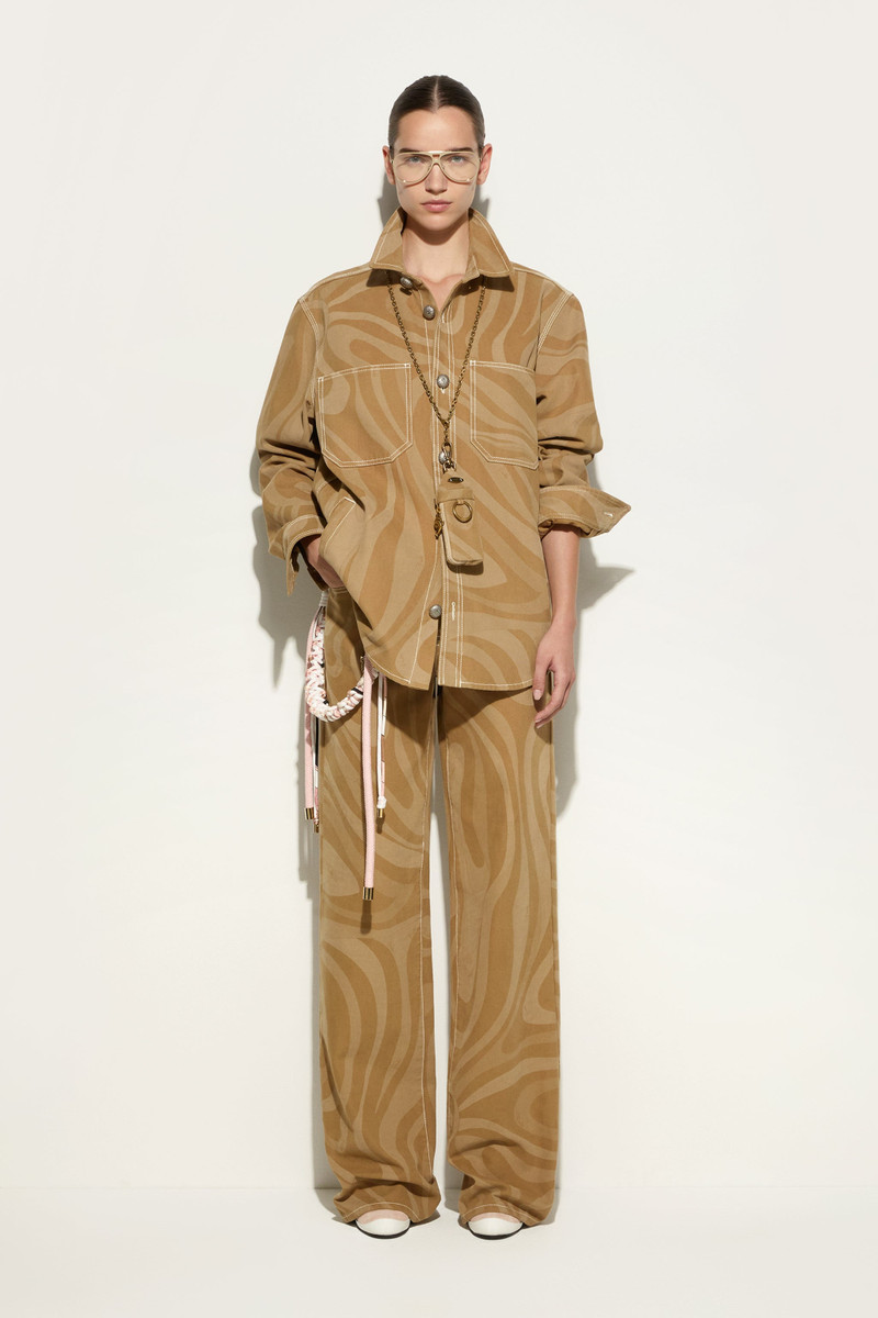 PUCCI MARMO PRINT CANVAS JACKET outlook