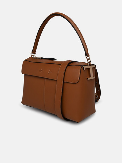 Tod's T Case bag in brown leather outlook