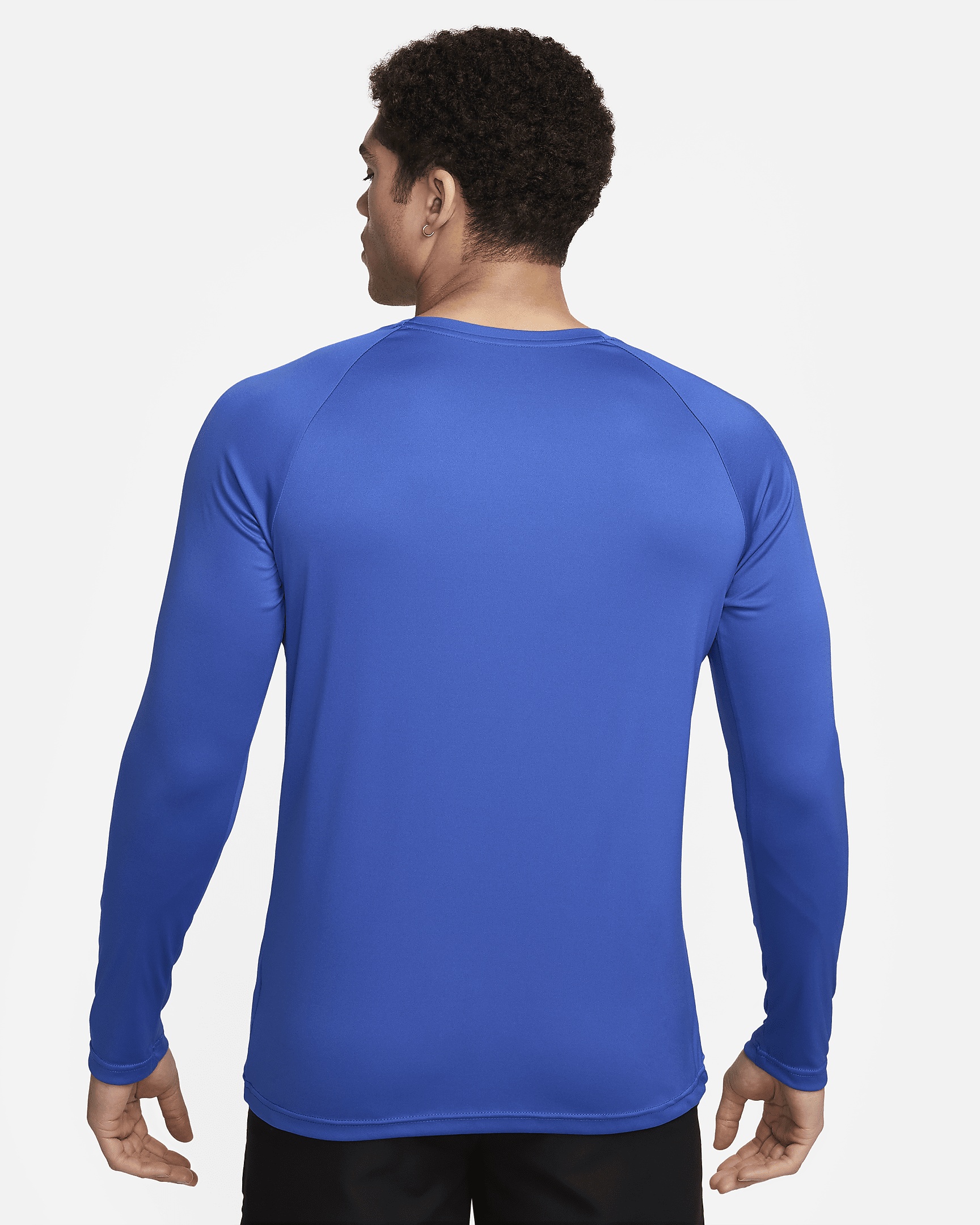 Nike Men's Essential Long-Sleeve Hydroguard Swim Shirt - 2