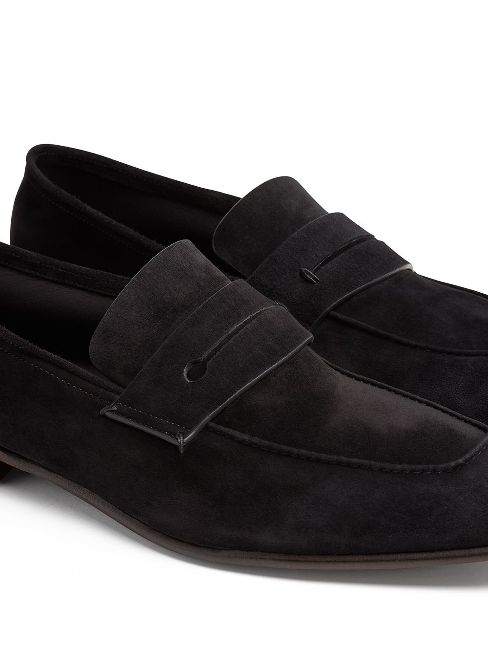 low-heel penny loafers - 3