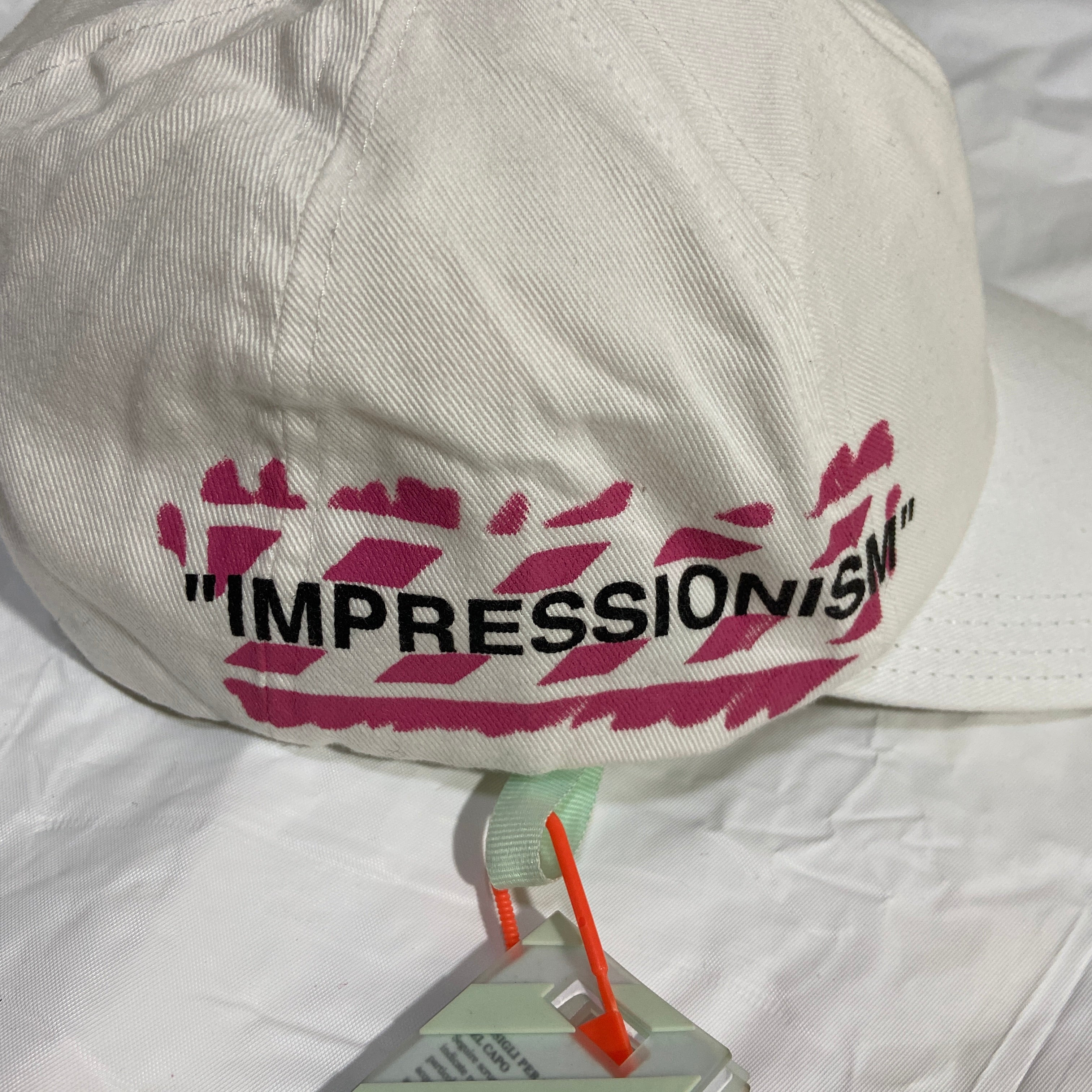 Off-White “Impressionism” stripe hat - 5