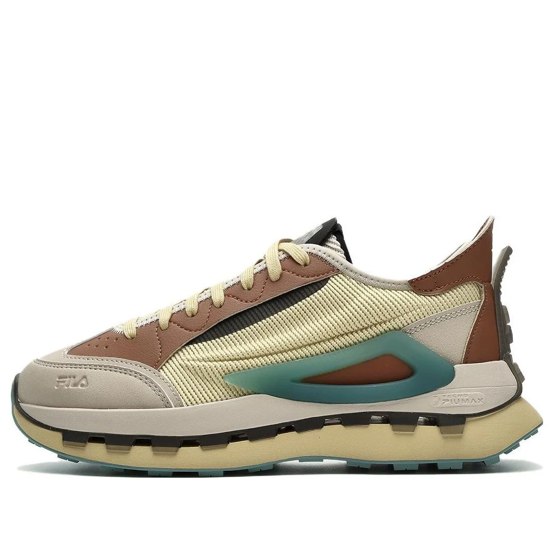 (WMNS) FILA KM Shoes 'Brown Beige' F12W333103FST - 1