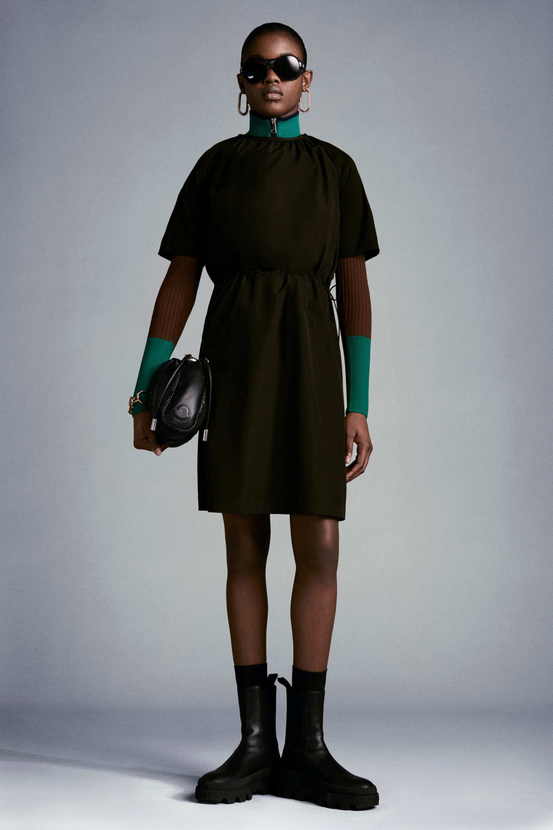 Dress With Drawcord - 2
