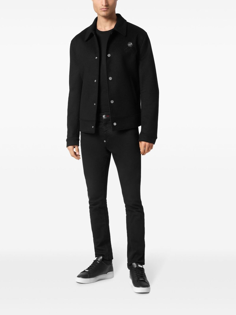 PHILIPP PLEIN Racing Club tweed jacket outlook
