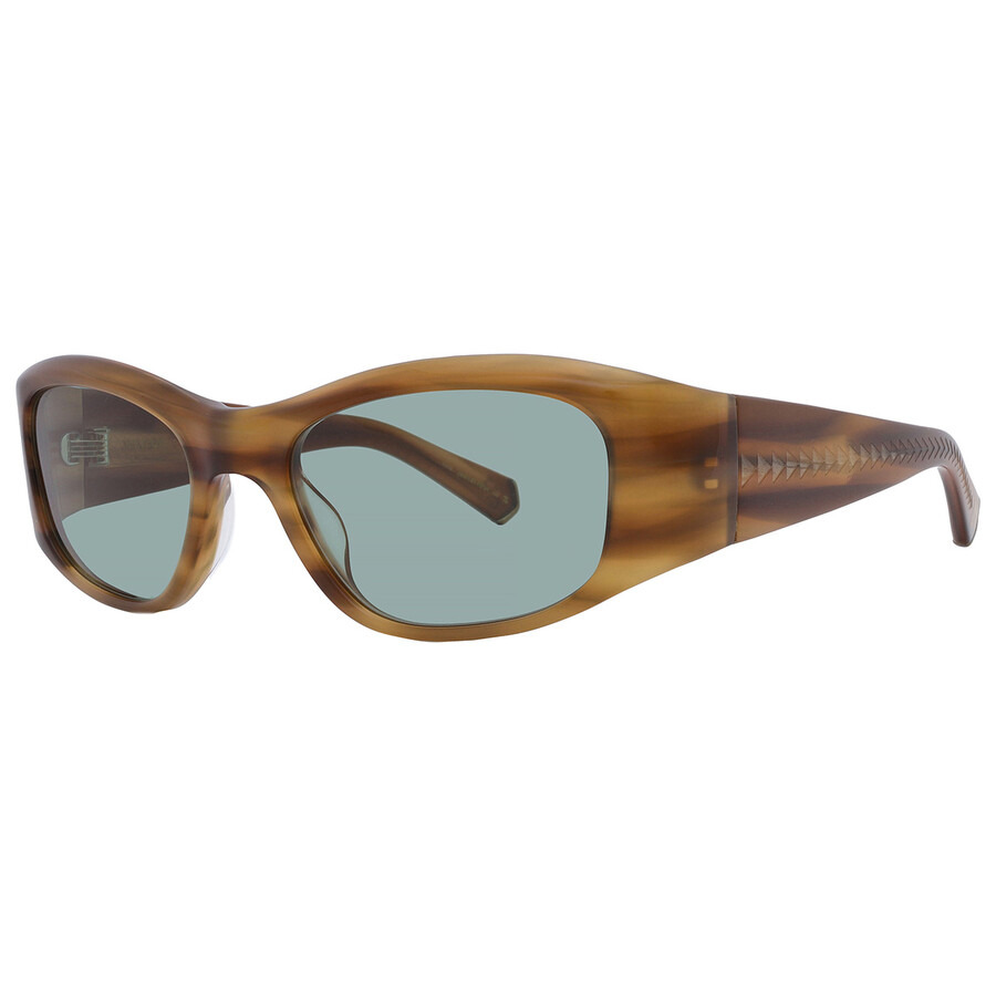 Mr. Leight ALOHA DOC S Island Green Oval Men's Sunglasses ML2035 MACA-ATG/ISLAGRN 52 - 3
