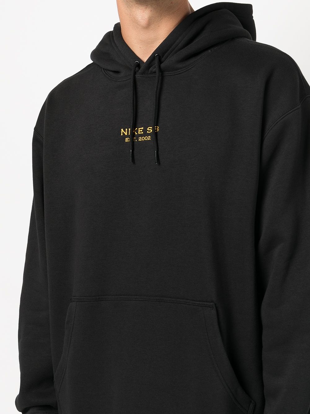 Hbr Gfx embroidered logo hoodie - 5