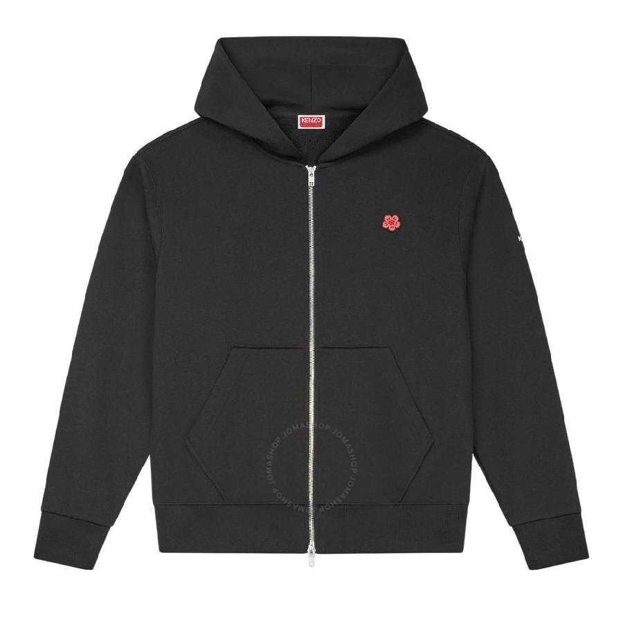 Kenzo❤️ KENZO Kenzo Embroidered Flower Zip-Up Sweater | jomashop