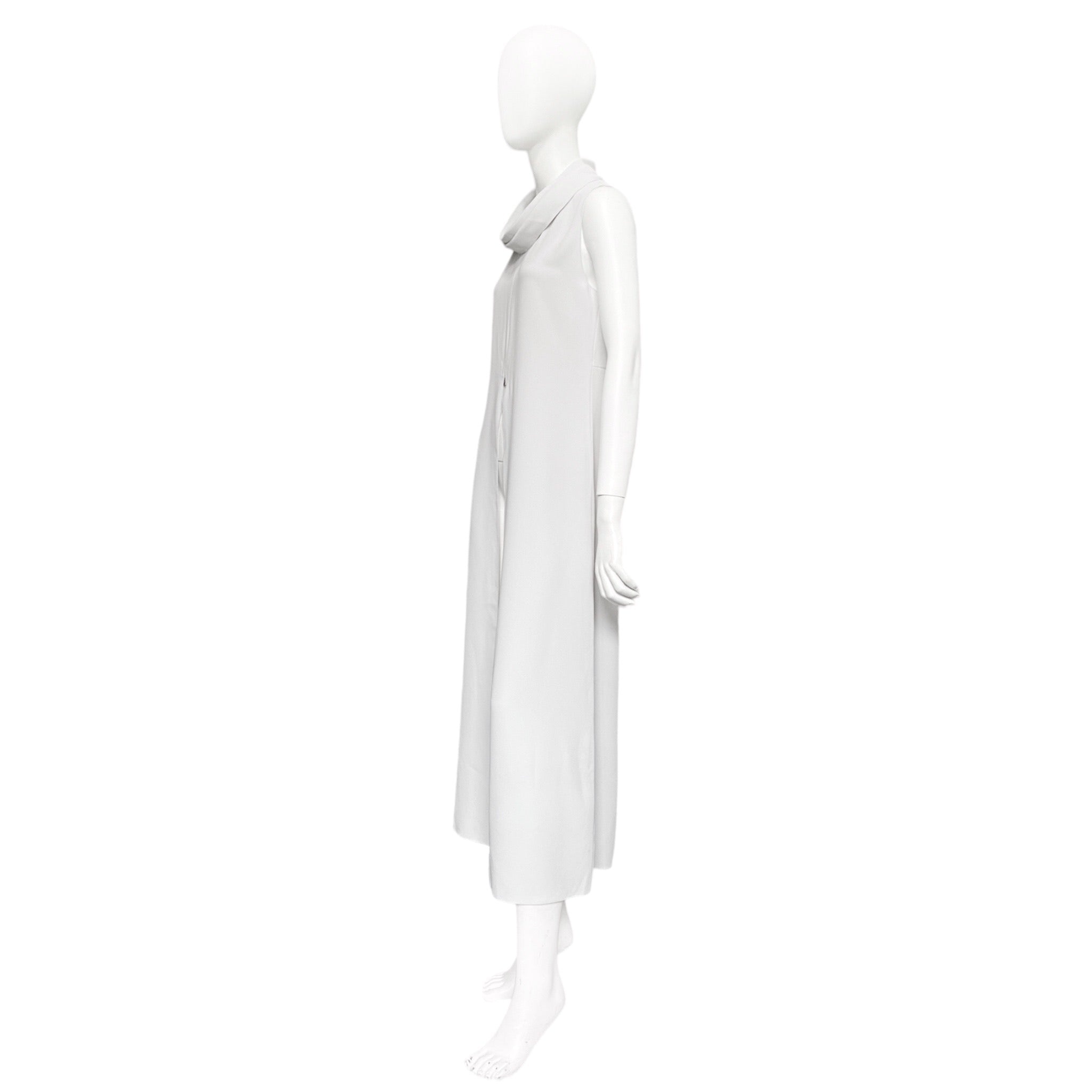 Chanel 2000 Karl Lagerfeld Sleeveless Slit Dress 38 - 2