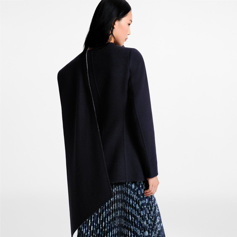 Asymmetrical Scarf Jacket 5