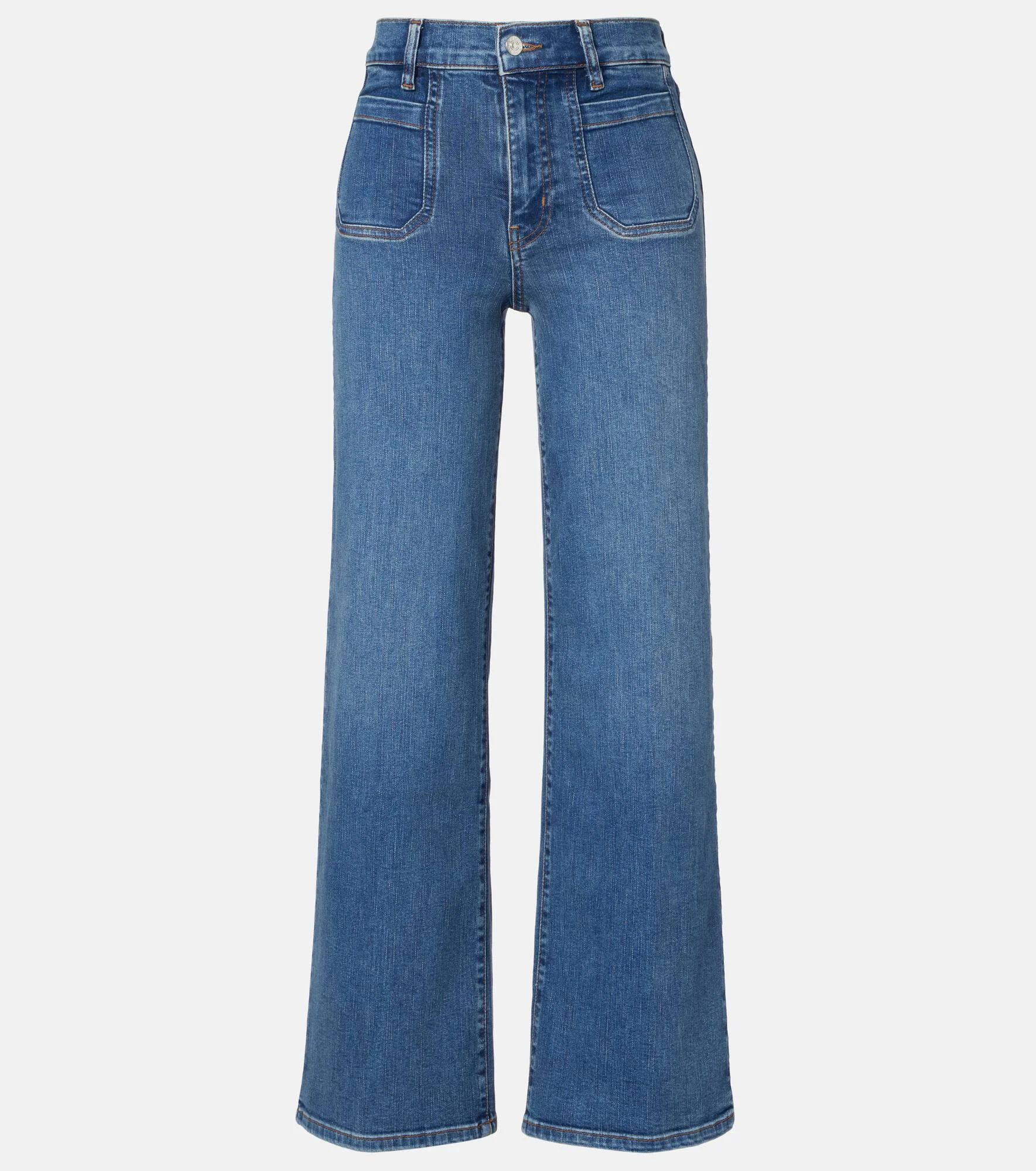 Le Slim Palazzo wide-leg jeans - 1