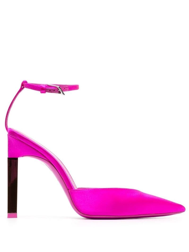 110mm Perine satin pumps - 1