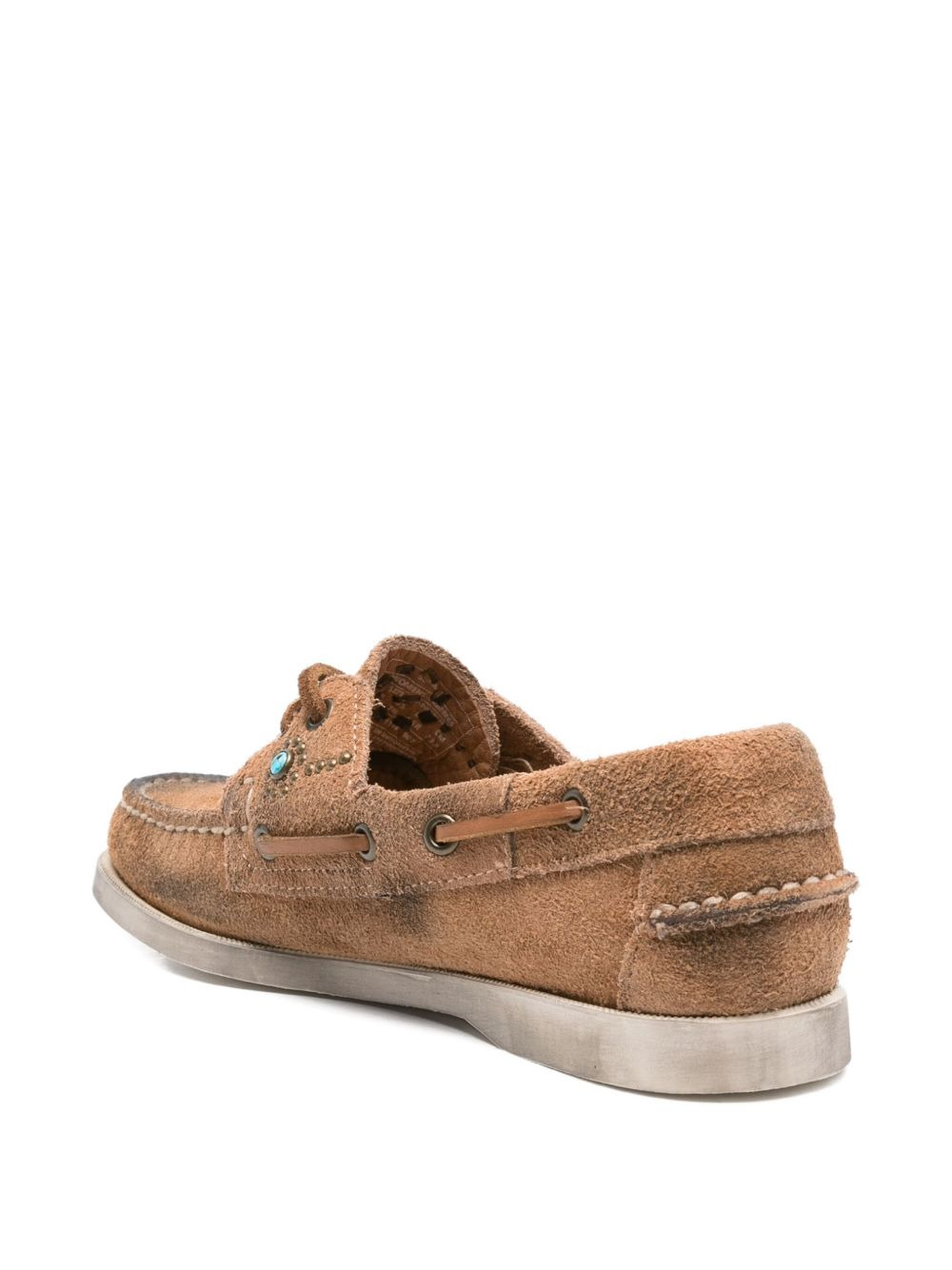 suede loafers - 3