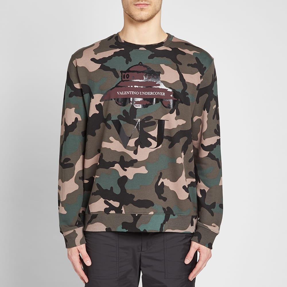 Valentino x Undercover Camo UFO Sweat - 5