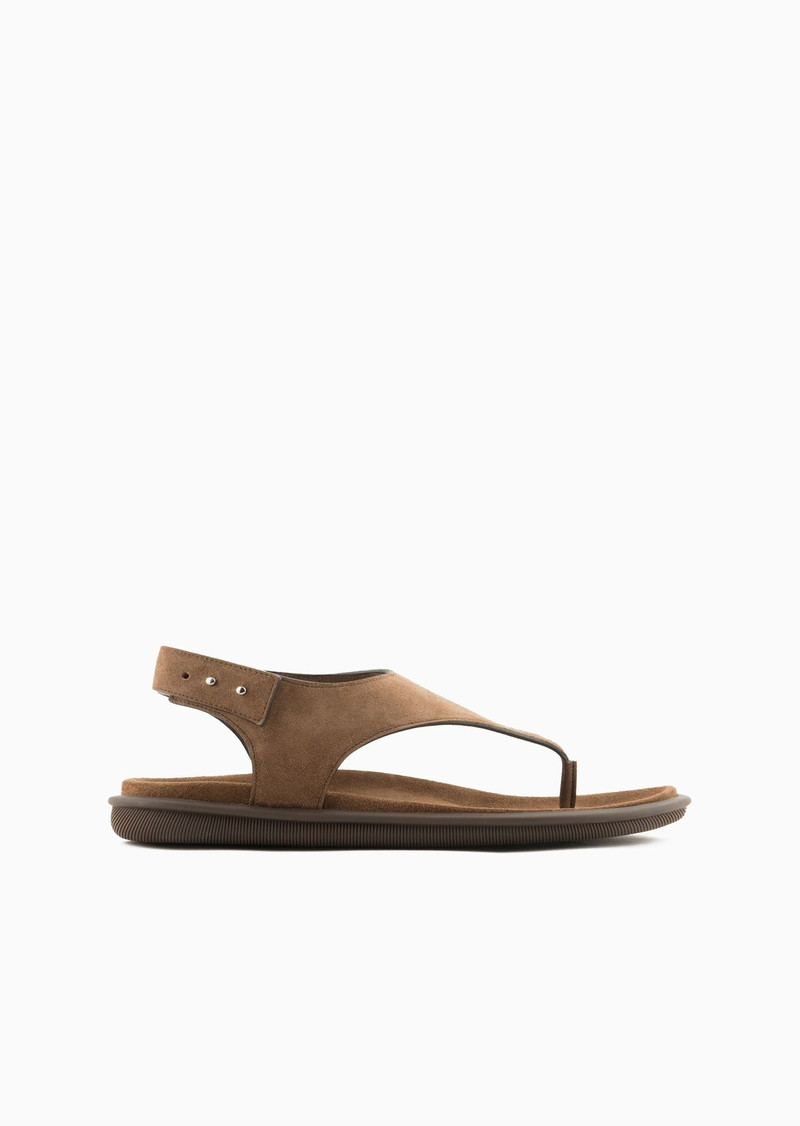 Suede thong 샌들 - 1
