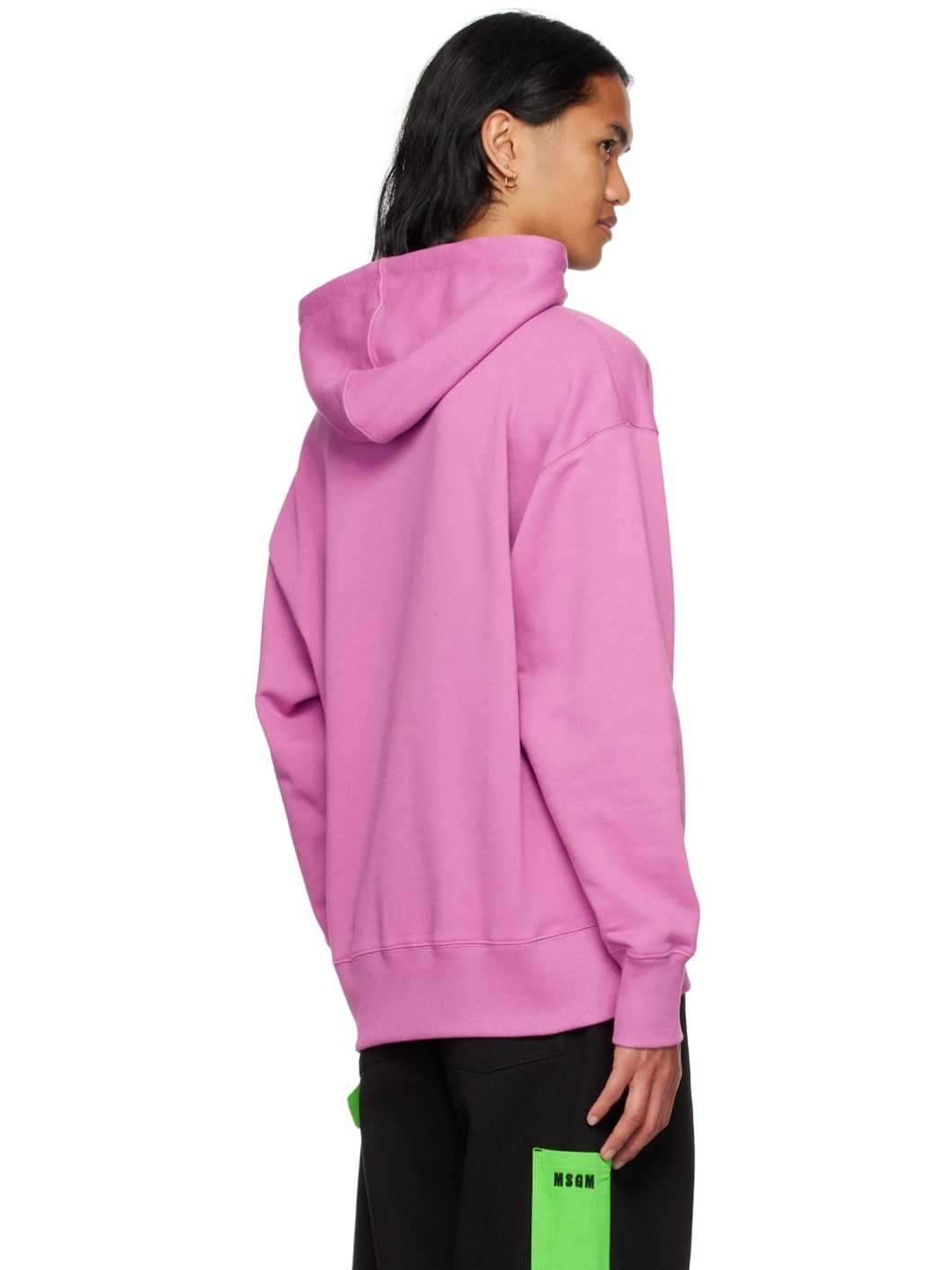 Purple Bonded Hoodie - 3