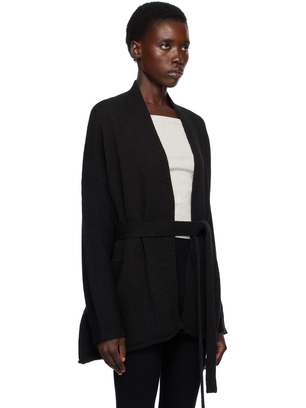 Black Coto Cardigan - 2