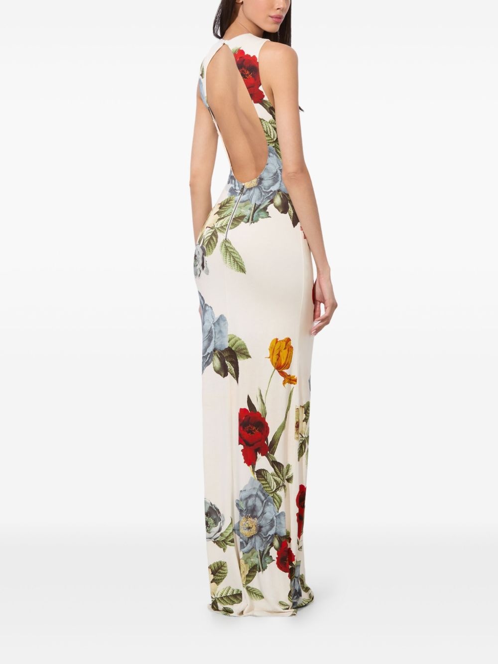 Delora floral-print maxi dress - 5