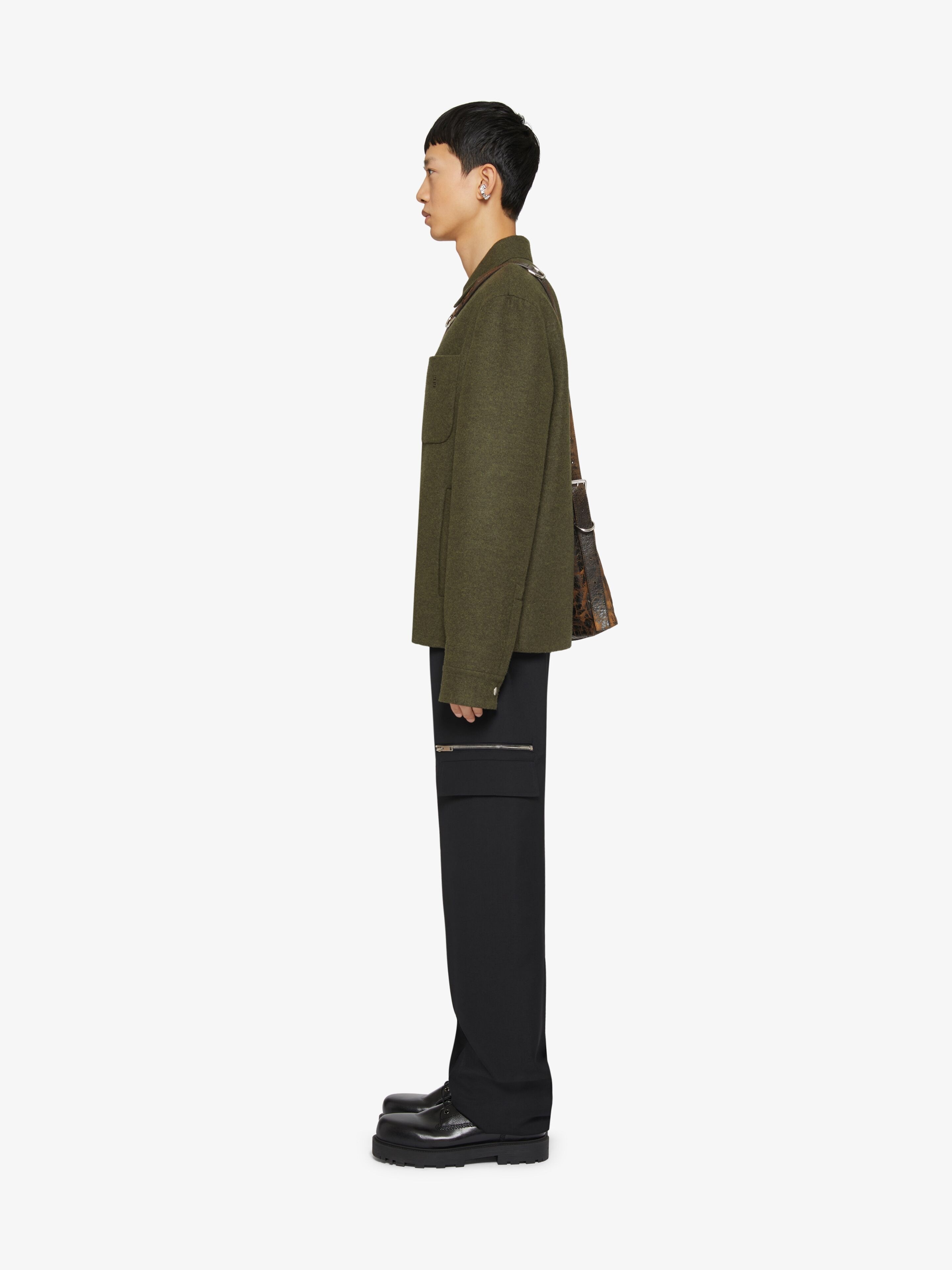 JACKET IN DOUBLE FACE WOOL - 3