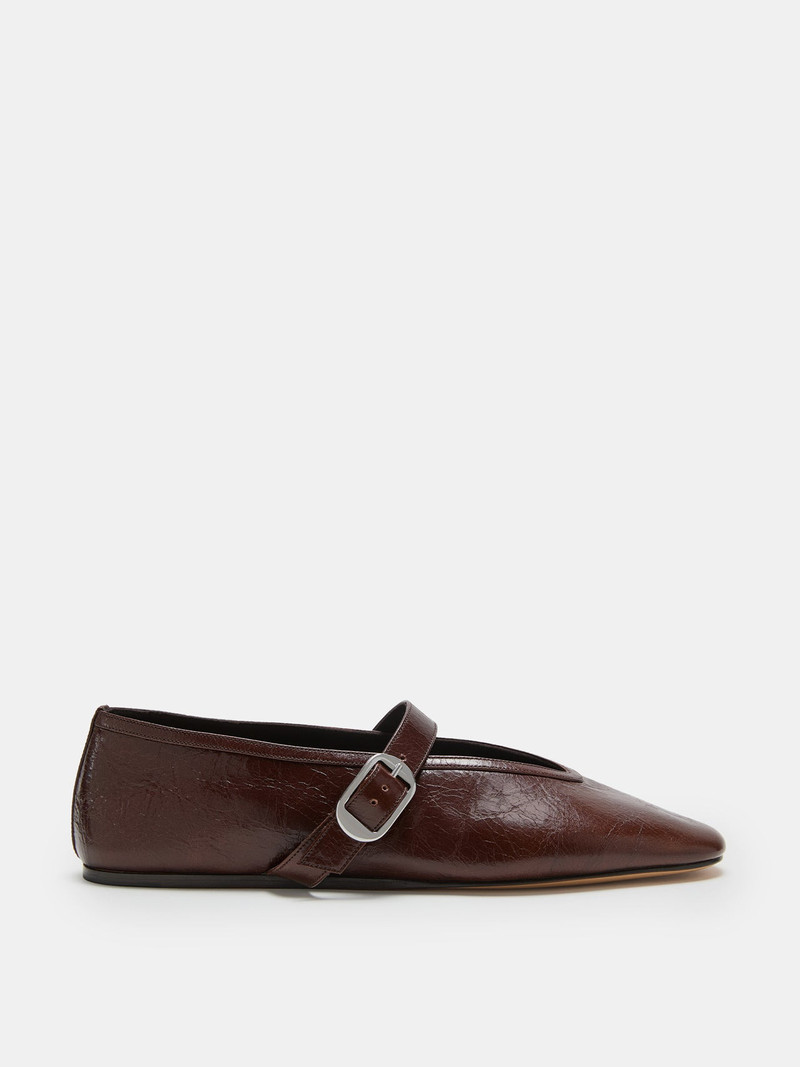 Stella Slipper / Brown Leather 1